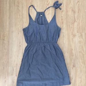 J. Crew Denim Racer-back Dress
